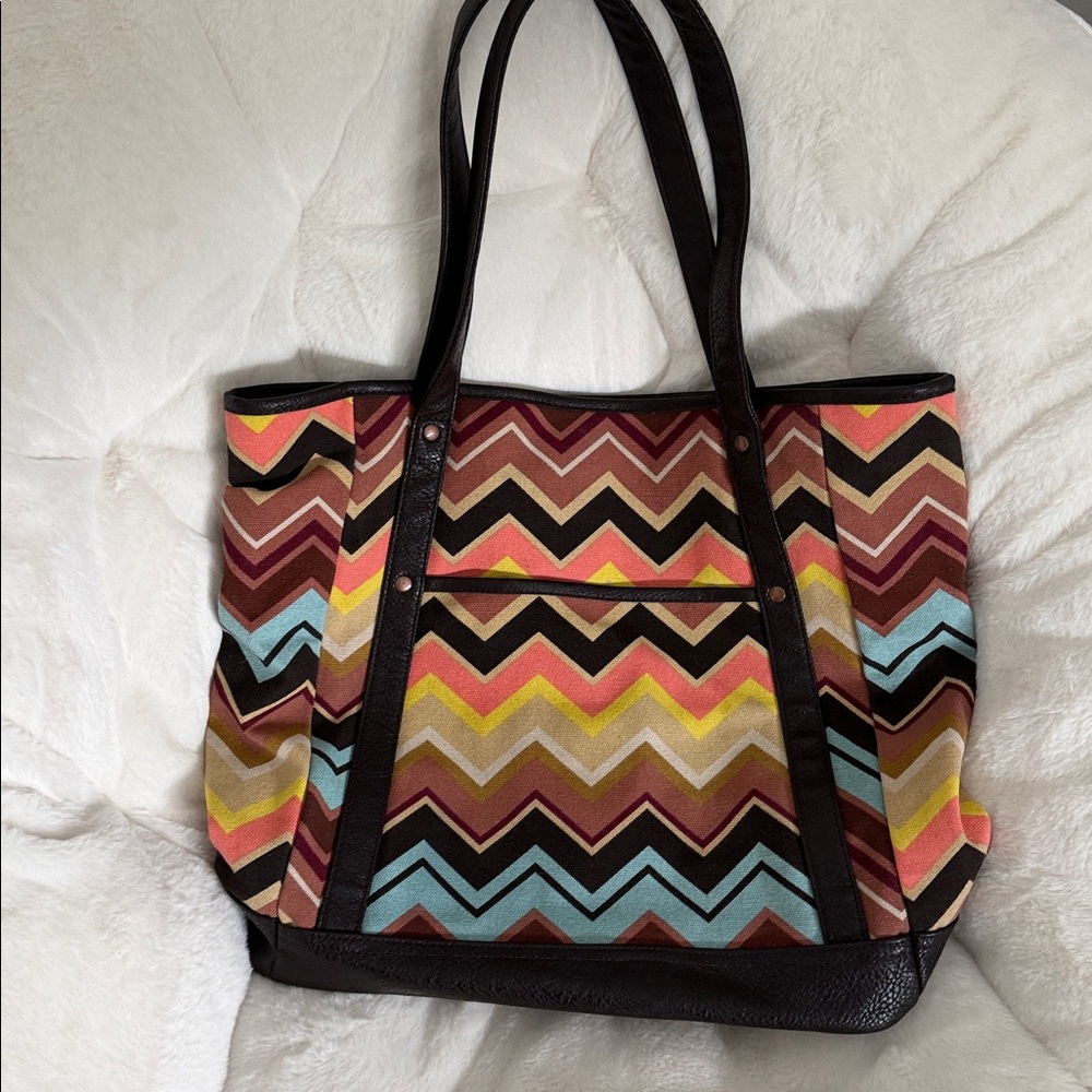 Missoni Brown Interior Tote